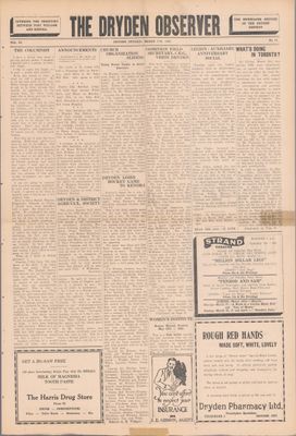 Dryden Observer, 17 Mar 1933