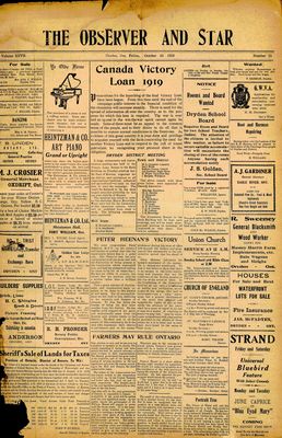 Observer and Star, 24 Oct 1919