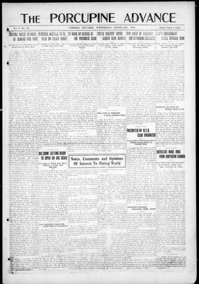 Porcupine Advance, 26 Mar 1919