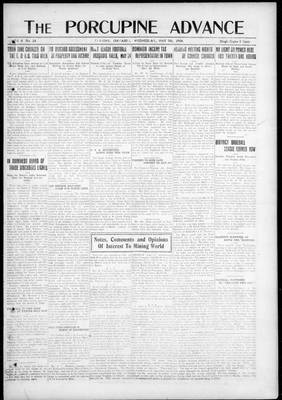 Porcupine Advance, 7 May 1919