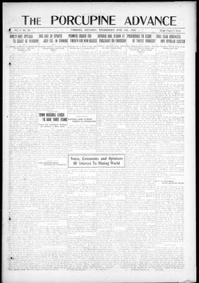 Porcupine Advance, 11 Jun 1919