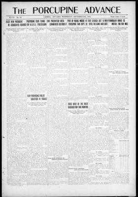 Porcupine Advance, 20 Sep 1922