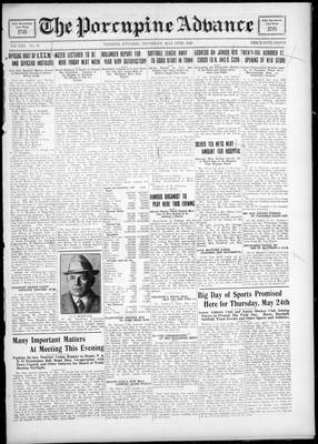 Porcupine Advance, 10 May 1928