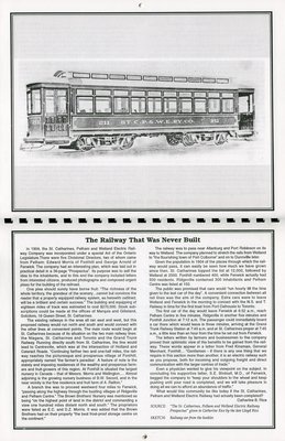 Pelham Historical Calendar 1995: &quot;The Railway That Was Never Built&quot;