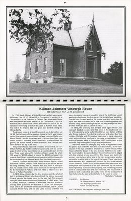 Pelham Historical Calendar 1995: &quot;Kilman-Johnson-Vosburgh House&quot;