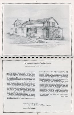 Pelham Historical Calendar 1985: &quot;The Kinsman-Hansler-Fletcher House&quot;