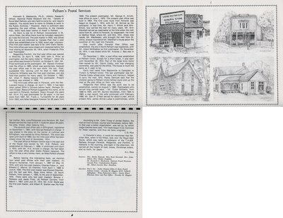 Pelham Historical Calendar 1981: &quot;Pelham's Postal Services&quot;