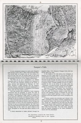 Pelham Historical Calendar 1980: &quot;Swayze's Falls&quot;