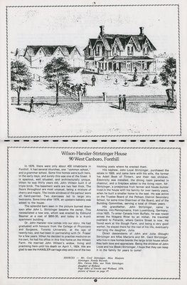 Pelham Historical Calendar 1980: &quot;Wilson-Hansler-Stirtziner House 90 West Canboro, Fonthill&quot;