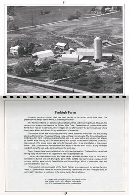 Pelham Historical Calendar 1978: &quot;Fenleigh Farms&quot;