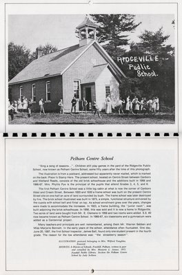 Pelham Historical Calendar 1977: &quot;Pelham Centre School&quot;