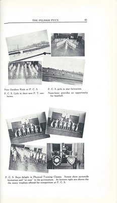 Pelham Pnyx 1937 - Collage of School Photographs