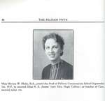 Pelham Pnyx 1938 - Photograph of Teacher Miss Marion W. Blake