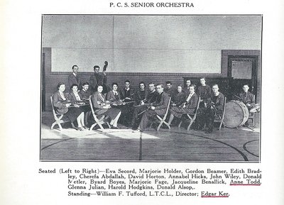 Pelham Pnyx 1939 - P.C.S. Senior Orchestra Photograph