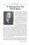 Pelham Pnyx 1942 - A Message from the School Board