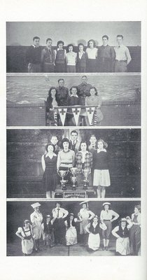 Pelham Pnyx 1943-44 - Photographs of Various School Societies