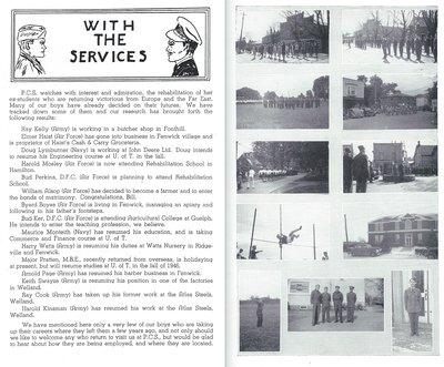 Pelham Pnyx 1946 - With The Services