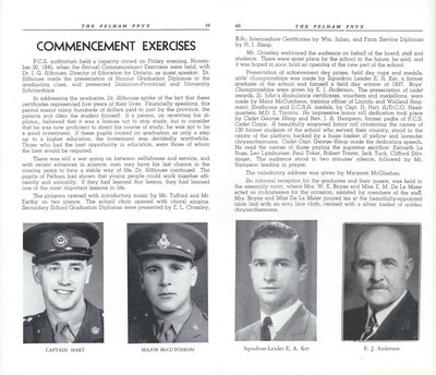 Pelham Pnyx 1946 - Commencement Exercises