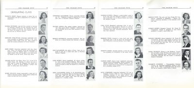 Pelham Pnyx 1946 - Graduating Class Photographs and Ambitions