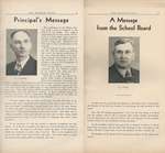 Pelham Pnyx 1948 - Principal's Message and A Message from the School Board