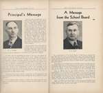 Pelham Pnyx 1949 - Principal's Message and A Message from the School Board