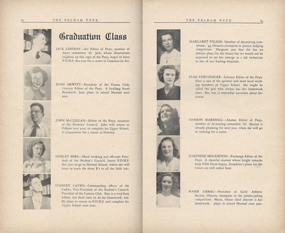 Pelham Pnyx 1949 - Graduation Class