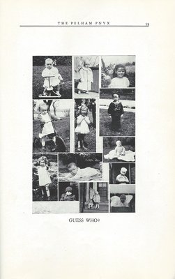 Pelham Pnyx 1950 - Photographs of Students as Infants