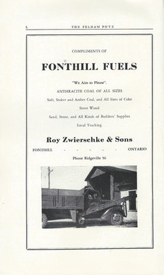 Pelham Pnyx Advertisements - Fonthill Fuels
