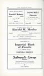 Pelham Pnyx Advertisements - Fonthill Bakery, Fonthill Garage, Harold M. Mosley Insurance, Imperial Bank of Canada, and Stallwood's Garage