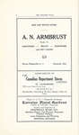 Pelham Pnyx Advertisements - A. N. Armbrust, The Canadian Department Stores, and Lorraine Floral Gardens