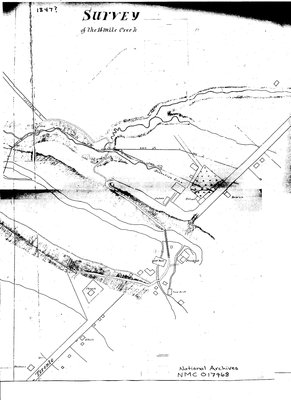 Survey of the Sixteen Mile Creek Hollow, 1847