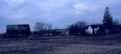 James Appelbe House. View of Trafalgar, Northwest corner of the Intersection of Trafalgar Road and Dundas Street, Trafalgar Township