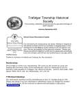 Trafalgar Township Historical Society Newsletter 2010 Summer