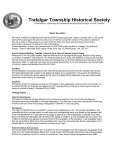 Trafalgar Township Historical Society Newsletter 2008 Winter