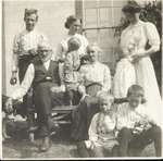 George and Emily Hardy With Grandchildren, August 1911