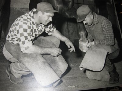 Palermo Blacksmith Shop, Interior, ca1965