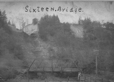 Sixteen Mile Creek 1885 Bridge