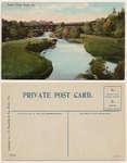 Postcard; Radial Bridge with Tram, Bronte, Ont.