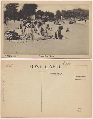 Postcard: A Happy Crowd, Bronte Beach Park