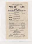 Trafalgar Circuit Dramatic Society, March 26, 1943 Play Bill
