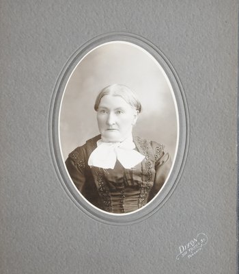 Almira (Biggar) McCann, ca1900