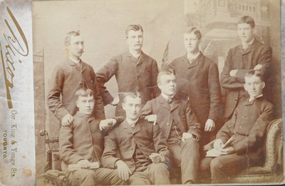 Edward McCann Jr., High School Class Photograph