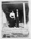 William Edward, called Billie, Long and Charlotte (Evans) Long, wedding photograph, 1915