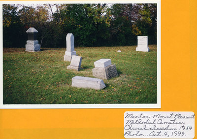 Mount Pleasant Methodist Cemetery, Merton, 1999