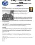 Trafalgar Township Historical Society Newsletter 2013 Fall