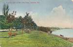 Postcard; A pretty spot on the Lake Front, Oakville, Ont.