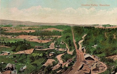 Postcard; Dundas Valley, Hamilton