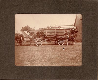 Grain Threshing Machine, 1920s