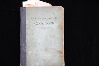 Halton Women's Institute Cook Book 1912