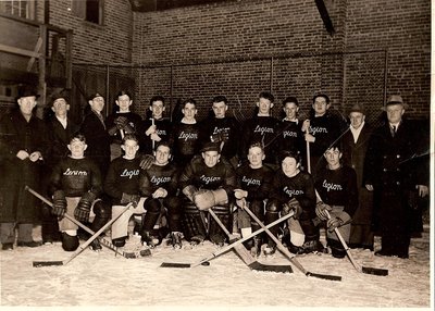 1940 Legion Hockey Team